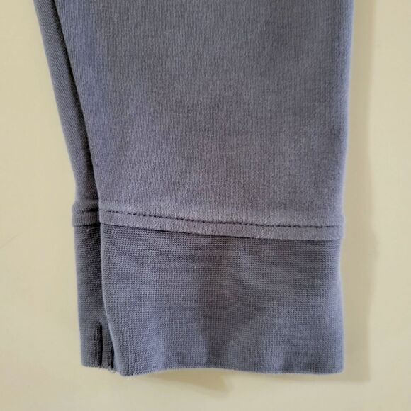 Columbia Men's Mockneck Gray Long Sleeve Pullover Shirt - Picture 10 of 12